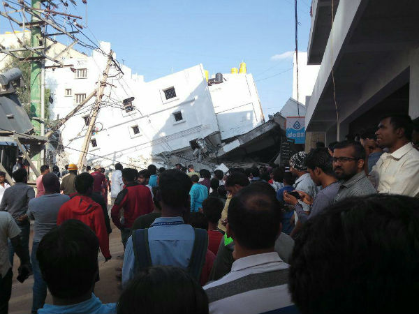 পাঁচতলা বাড়ি ধসে বেঙ্গালুরুতে দুর্ঘটনা, বাড়ছে মৃত্যু আশঙ্কা 