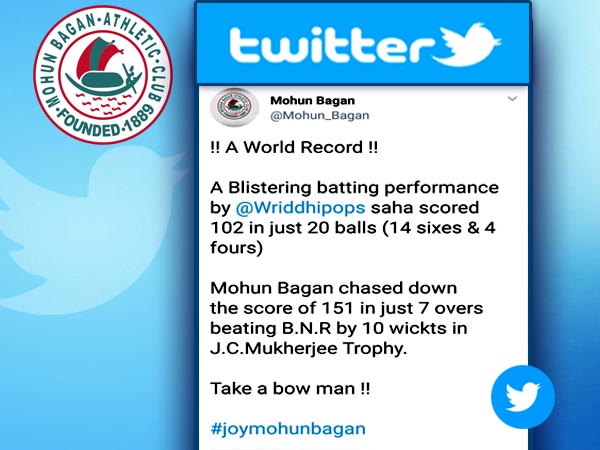 ময়দানে মারকাটারি ঋদ্ধি, যে নজির গড়লেন বিশ্বাস করবেন না