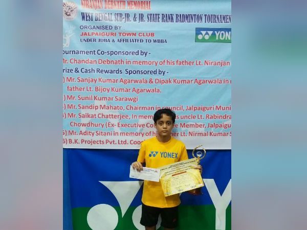 রাজ্য ব্যাডমিন্টনে অনুর্ধ্ব ১৩-তে সেরা দক্ষিণ দিনাজপুরের শ্রীমন্তি, নয়া নজির স্থাপন 