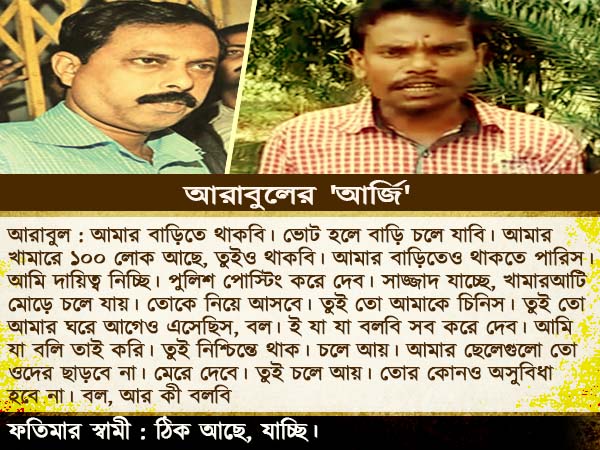বিরোধী প্রার্থীর দুই ছেলেকে অপহরণ করে হুমকি ফোন আরাবুলের