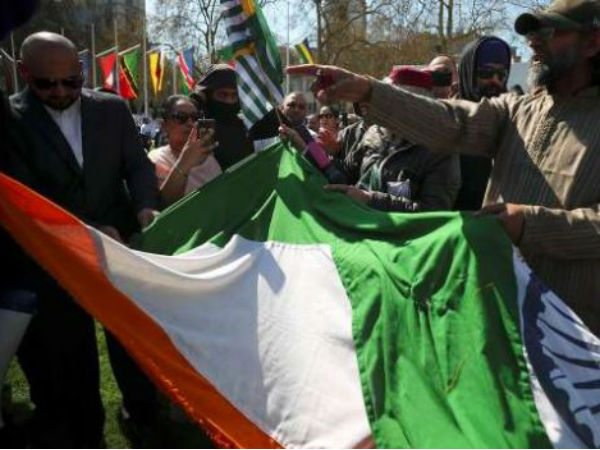 ব্রিটেনে খলিস্তানি বিক্ষোভের পিছনে পাক ষড়যন্ত্র! ছিঁড়ল ভারতীয় পতাকা, ক্ষমা চাইল মে সরকার