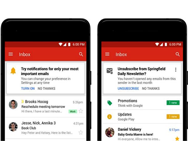 মোবাইলে জি-মেল-এর নয়া ফিচার