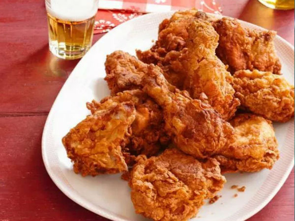চিকেন ফ্রাই বা ফিস ফ্রাই