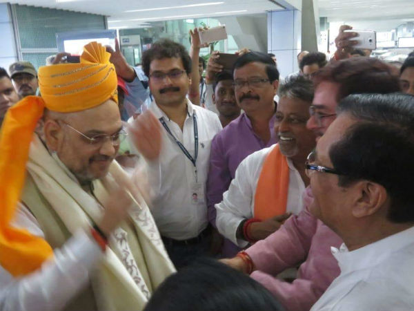 কলকাতায় রাজ্য নেতৃত্বের সঙ্গে বৈঠক! লোকসভা নির্বাচনের টার্গেট বেধে দিলেন অমিত শাহ