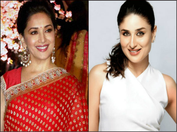 অনুষ্ঠানে ছিলেন করিনা ও মাধুরী 