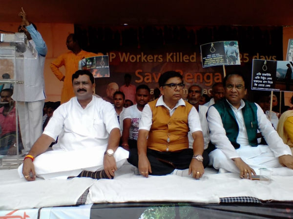 সন্ত্রাসের বিরুদ্ধে অবস্থান! রাষ্ট্রপতির কাছে দরবার বিজেপির