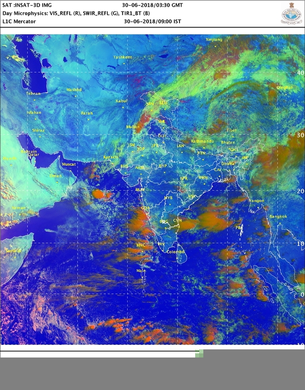 মৌসুমী অক্ষরেখার প্রভাব! ৬-৮ জুলাই, পূর্ব-মধ্য-দক্ষিণ ভারতে প্রবল বৃষ্টির সম্ভাবনা