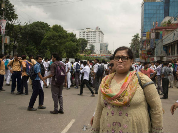 শিক্ষার্থীদের আন্দোলনে সামিল শিক্ষকরাও