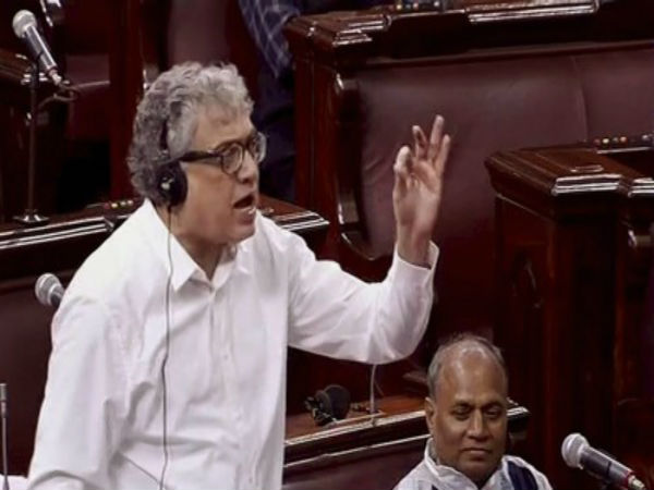 রাজ্যসভায় প্রতিবাদ ডেরেক ও ব্রায়েনের