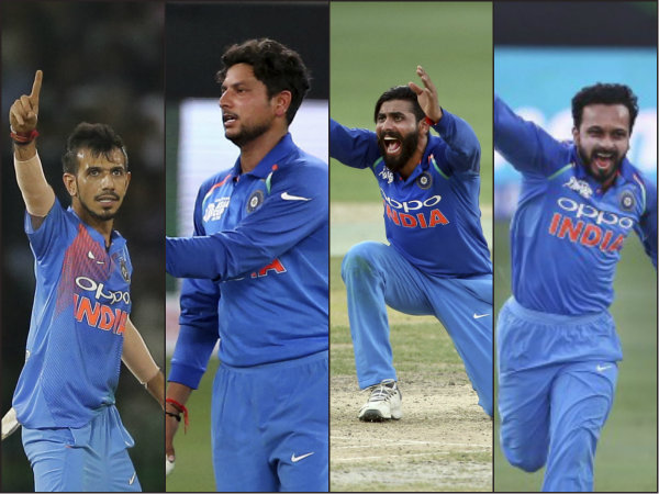 ভারতের স্পিন বৈচিত্র বনাম পাকিস্তান ব্যাটিং