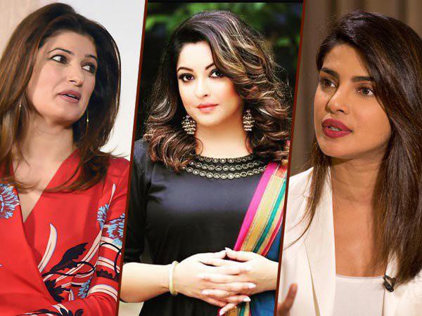 নানা পাটেকর ইস্যুতে প্রিয়াঙ্কার পর টুইটঙ্কলকে একহাত নিলেন তনুশ্রী নানা পাটেকর ইস্যুতে প্রিয়াঙ্কার পর টুইটঙ্কলকে একহাত নিলেন তনুশ্রী