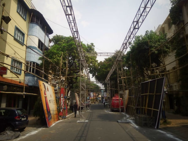 গতবারের বৃহৎ আলপনার পর এবার দীর্ঘ র্যাম্প, মহালয়াতেই নজর টানতে তৈরি সমাজসেবী গতবারের বৃহৎ আলপনার পর এবার দীর্ঘ র্যাম্প, মহালয়াতেই নজর টানতে তৈরি সমাজসেবী