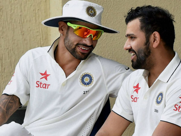 শিখর ধাওয়ান ও রোহিত শর্মা 