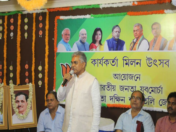 দিলীপ ঘোষের যুক্তি
