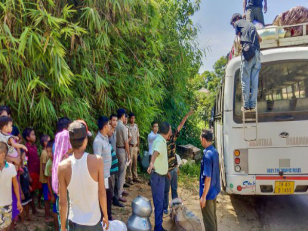 ব্রু ভোটারদের জন্য যানবাহন নয়