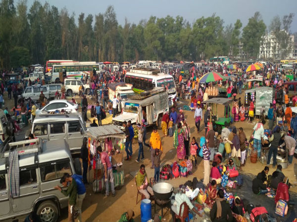 রবিবার থেকেই ভিড় দিঘায় রবিবার থেকেই ভিড় দিঘায়