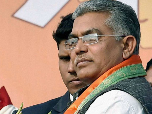 দিলীপের ঘোষের প্রতিক্রিয়া