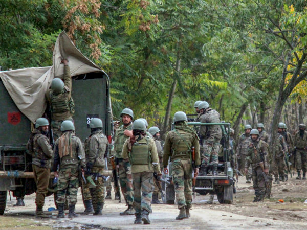 কাশ্মীরে সন্ত্রাসদমনে সাফল্য 