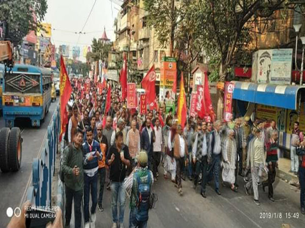  ব্যারাকপুর শিল্পাঞ্চলে ধর্মঘটের প্রভাব