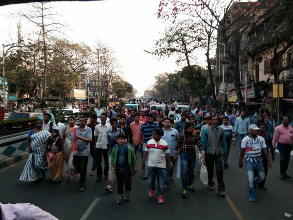 রবিবার শান্তি মিছিল