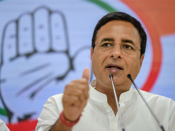 রণদীপ সুরজেওয়ালার দাবি রণদীপ সুরজেওয়ালার দাবি