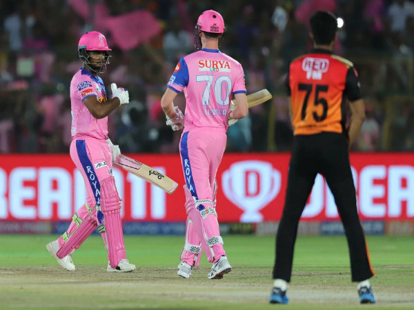 হায়দরাবাদকে ৭ উইকেটে হারিয়ে দিল রাজস্থান হায়দরাবাদকে ৭ উইকেটে হারিয়ে দিল রাজস্থান
