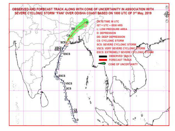 বাংলাদেশের পথে 'ফণী' বাংলাদেশের পথে 'ফণী'