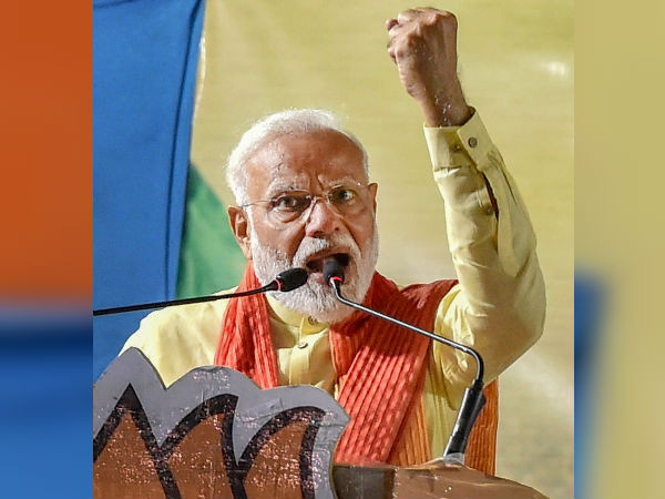মোদী সুনামি! 