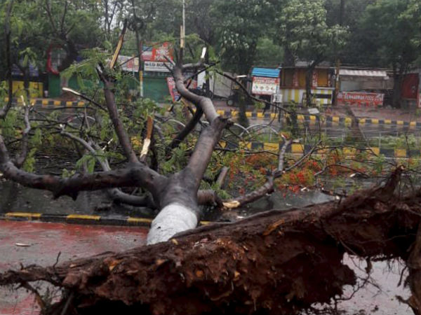 কলকাতা ও জেলাগুলিতে ব্যাপক ঝড়বৃষ্টি 