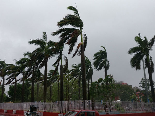 হাওয়ার গতি অনুযায়ী প্রকারভেদ