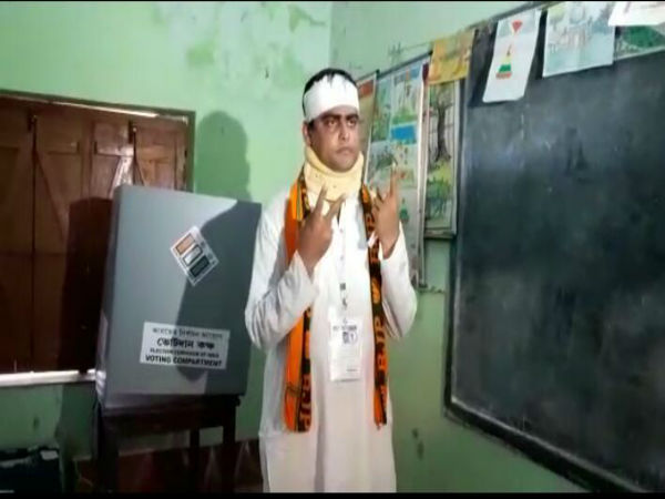 নির্বাজনী বিধি ভঙ্গে অভিযুক্ত বিজেপি প্রার্থী নির্বাজনী বিধি ভঙ্গে অভিযুক্ত বিজেপি প্রার্থী