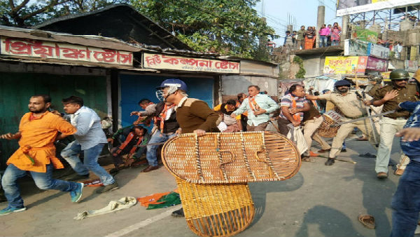 ৮ জুন বসিরহাটে সংঘর্ষ