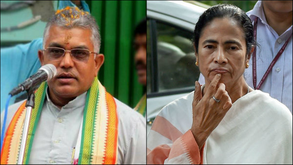 মমতা বন্দ্যোপাধ্যায় টাকা নিয়ে খোঁচা দিলীপের