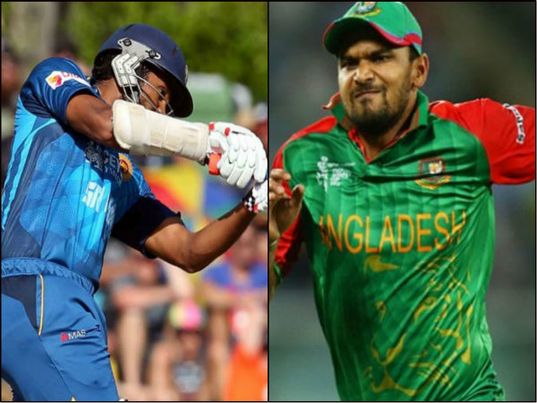 দিমুথ করুণারত্নে বনাম মাশরাফি মোর্তোজা দিমুথ করুণারত্নে বনাম মাশরাফি মোর্তোজা