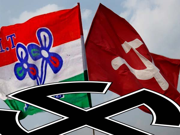 বিজেপিকে ঠেকাতে পার্টি অফিস ফেরত