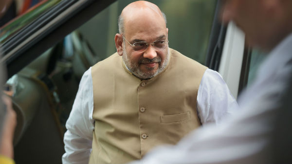 অমিত শাহের বৈঠক অমিত শাহের বৈঠক