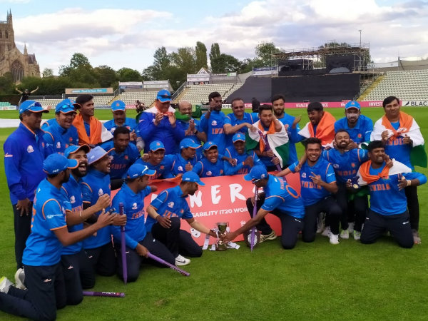 ইংল্যান্ডকে হারিয়ে শারীরিক প্রতিবন্ধীদের বিশ্ব টি-টোয়েন্টি সিরিজ জিতল ভারত ইংল্যান্ডকে হারিয়ে শারীরিক প্রতিবন্ধীদের বিশ্ব টি-টোয়েন্টি সিরিজ জিতল ভারত