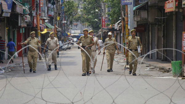কাশ্মীরে জিরো টলারেন্স নীতি