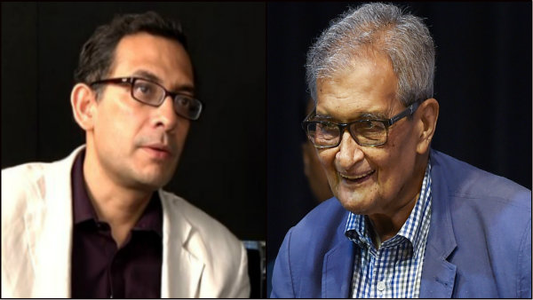 গুরু–শিষ্য মুখোমুখি, প্রেসিডেন্সিতে বসছে অর্মত্য সেন ও অভিজিৎ ব্যানার্জির মুখাবয়ব গুরু–শিষ্য মুখোমুখি, প্রেসিডেন্সিতে বসছে অর্মত্য সেন ও অভিজিৎ ব্যানার্জির মুখাবয়ব