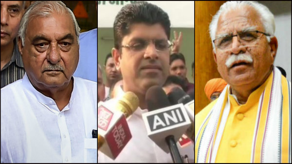 বিজেপি-কংগ্রেসকে টেক্কা দুষ্মন্তের