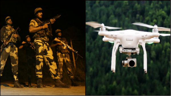 উঁকি দিচ্ছে পাকিস্তানি ড্রোন উঁকি দিচ্ছে পাকিস্তানি ড্রোন