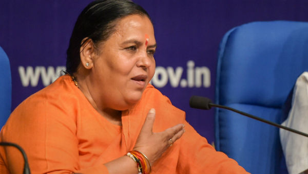 কান্দার বিরুদ্ধে সুর চড়ান উমা ভারতী কান্দার বিরুদ্ধে সুর চড়ান উমা ভারতী