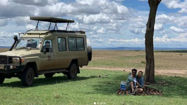 শহর থেকে অনেক দূরে, মাসাইমারার গহীন অরণ্যে মগ্ন রাজ-শুভশ্রী শহর থেকে অনেক দূরে, মাসাইমারার গহীন অরণ্যে মগ্ন রাজ-শুভশ্রী