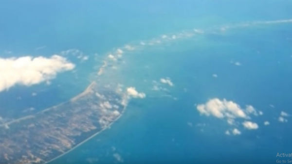 রাম সেতুর অবস্থান রাম সেতুর অবস্থান