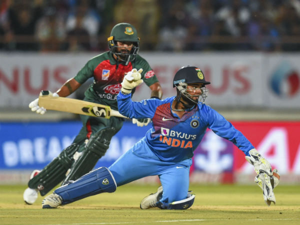 বাংলাদেশের বিরুদ্ধে টি-টোয়েন্টি সিরিজে পন্থের সংগ্রহ