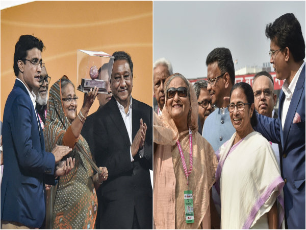 শেখ হাসিনাকে ধন্যবাদ সৌরভের শেখ হাসিনাকে ধন্যবাদ সৌরভের