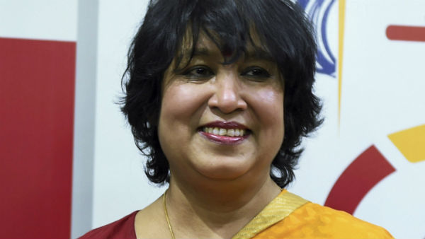 বিজেপির মন্ত্রীর সুরেই গলা মেলালেন তসলিমা নাসরিন, নিশানায় আসাদউদ্দিন ওয়াইসি বিজেপির মন্ত্রীর সুরেই গলা মেলালেন তসলিমা নাসরিন, নিশানায় আসাদউদ্দিন ওয়াইসি