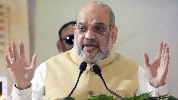 কংগ্রেসকে আক্রমণ অমিত শাহের