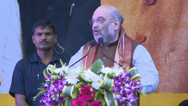 রাহুল গান্ধীকে চ্যালেঞ্জ ছুঁড়লেন অমিত শাহ