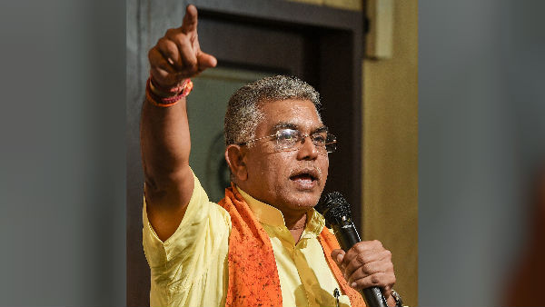 পাল্টা আক্রমণ করেছিলেন দিলীপ ঘোষ